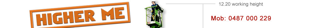 Higher Me - Cherry picker hire Brisbane Cherry picker Brisbane.